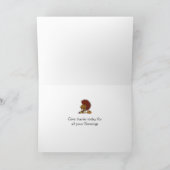 Mayflowerの巡礼者の父-コンパクトの署名 シーズンカード (内部)