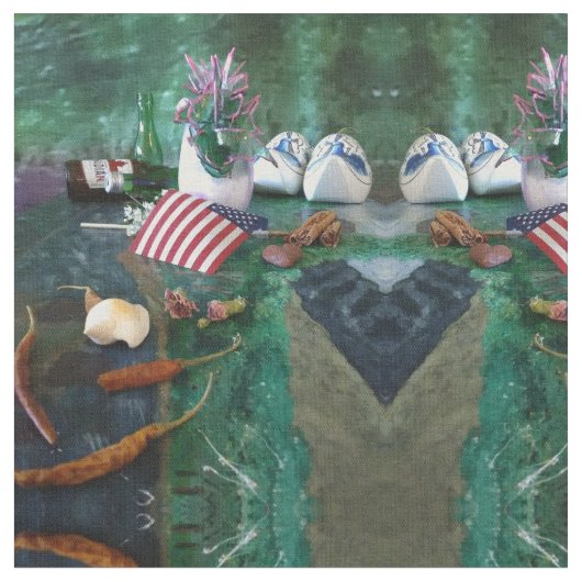 MAYFLOWERの歴史 ファブリック (クローズアップ)