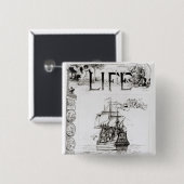 Mayflowerの「Lifeからのフロントカバー 缶バッジ (正面&裏面)