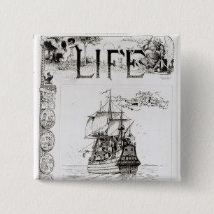 Mayflowerの「Lifeからのフロントカバー 缶バッジ