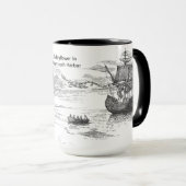 Mayflower マグカップ (正面右)