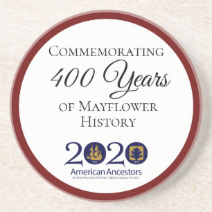 Mayflower 2020のアメリカの祖先のコースター コースター