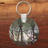 Mayflower 2 in A.I. art お洒落 キーホルダー (正面)