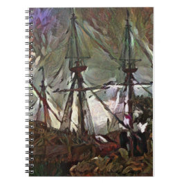 Mayflower 2 in A.I. art お洒落 ノートブック