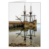 Mayflower II Reflections in Plymouth, MA (正面)