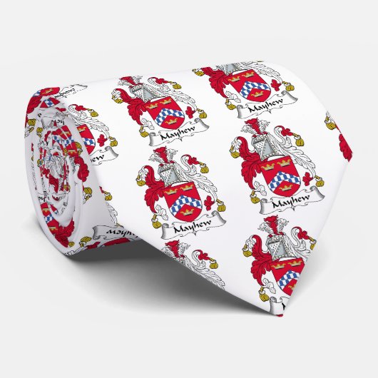 Mayhewの家紋 ネクタイ (ロール)