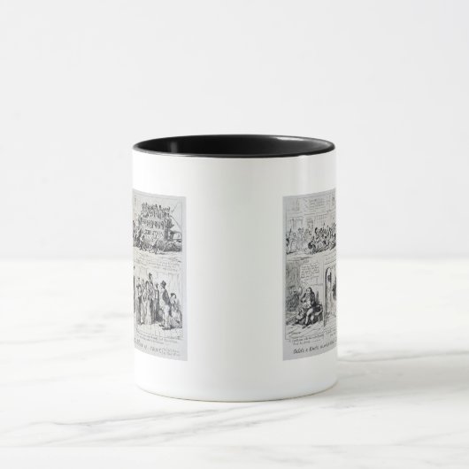 Mayhewの1851年の素晴らしい展覧会: 半端もの、 マグカップ (中央)