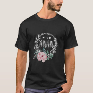 MAYMAY Flower Mother S Day Matching Faに昇格 Tシャツ