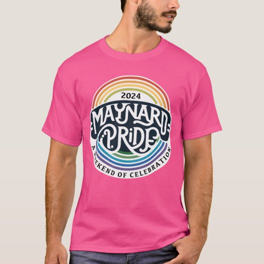 Maynard Pride 2024 ギフト Tシャツ (正面)