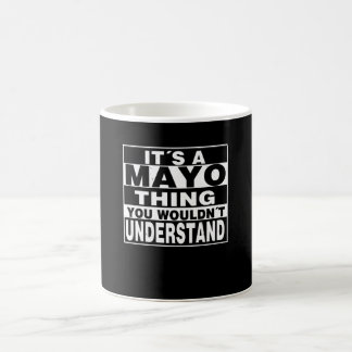 MAYO名字パーソナライズされたプレゼント コーヒーマグカップ