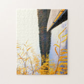 mayo湖のボートの波止場 ジグソーパズル (縦)