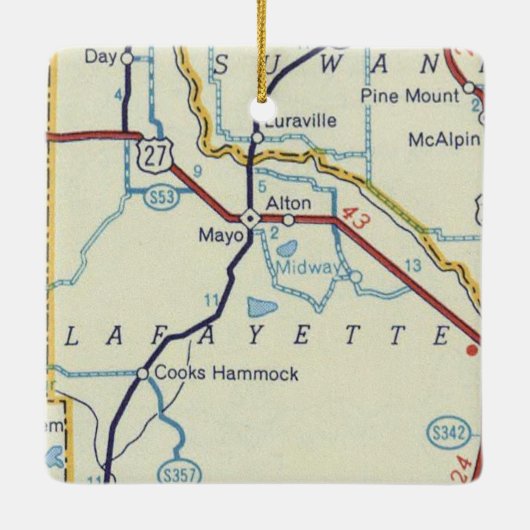 Mayo FLヴィンテージマップ セラミックオーナメント (裏面)