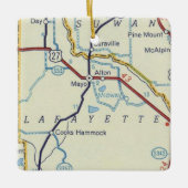 Mayo FLヴィンテージマップ セラミックオーナメント (正面)