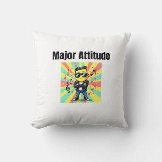 Mayor Attitude - Cool Confident Kid Cartoon with S クッション