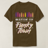 Mayor of Funky Town, Disco Music Dancer Party  Tシャツ (デザイン正面)