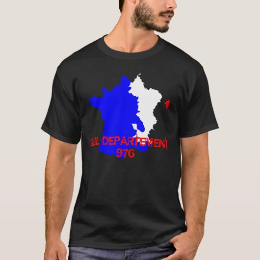 MAYOTTE 101 DEPARTEMENT Tシャツ (正面)