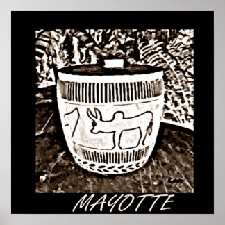 MAYOTTE ART ポスター