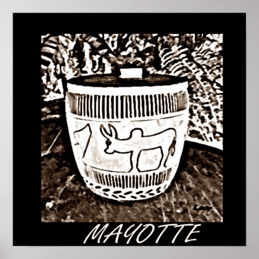 MAYOTTE ART ポスター (正面)