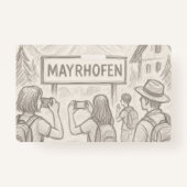 Mayrhofen  バッジ (正面)