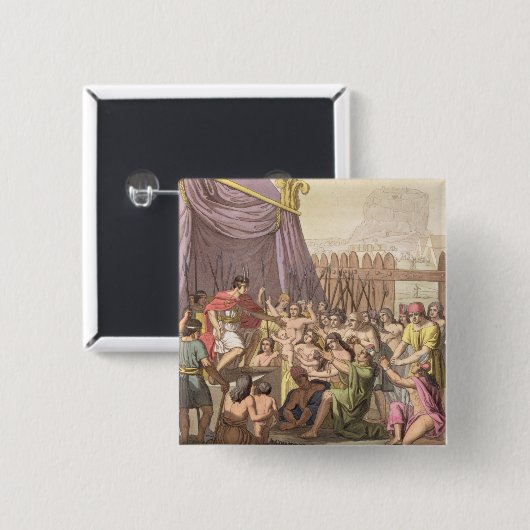 Mayta-Capacの寛大な処置: conquereへの提供の許し 缶バッジ (正面&裏面)