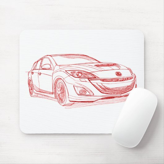 Mazの速度3 2010年 マウスパッド (マウス)