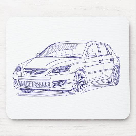 Maz 3 2009年 マウスパッド (正面)