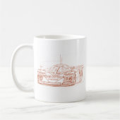 Maz 787Bルマン コーヒーマグカップ (左)