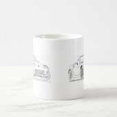 Maz MX5 Miata gen3 コーヒーマグカップ (中央)