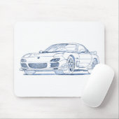 Maz RX7 1999年 マウスパッド (マウス)