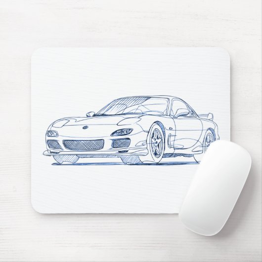 Maz RX7 1999年 マウスパッド (マウス)