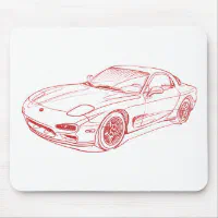 Maz RX7 FD マウスパッド | Zazzle.co.jp