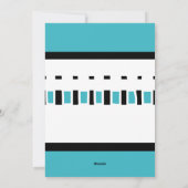 MAZ Striped Ribbed Knitting Pattern 236 Christmas シーズンカード (裏面)