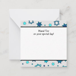 Mazal Tov on your Special Day – フラットノートカード ノートカード