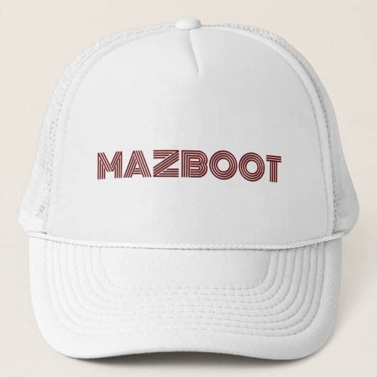 Mazboot キャップ (正面)