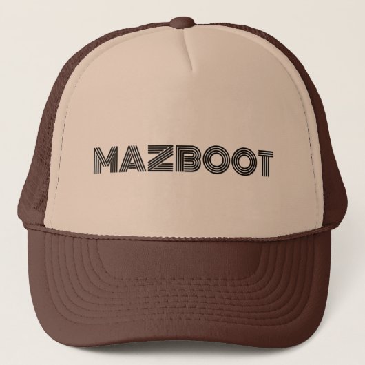 Mazboot キャップ (正面)