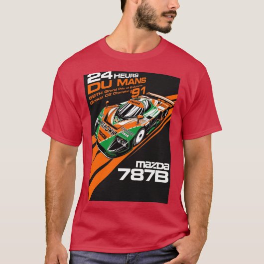 mazda 787B Tシャツ (正面)