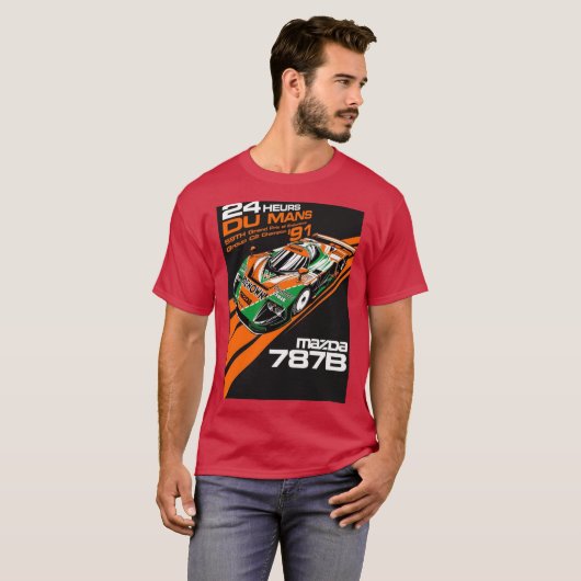 mazda 787B Tシャツ (正面フル)