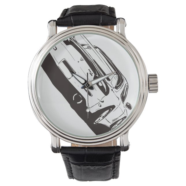 MAZDA FD3S RX-7（リア） イラスト線画　腕時計 腕時計 (正面)