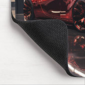 Mazda MX5 Miataコンセプトインソウルレッドクリスタルマウス マウスパッド (コーナー)