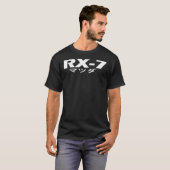 Mazda RX7 Logo White Essential  Tシャツ (正面フル)