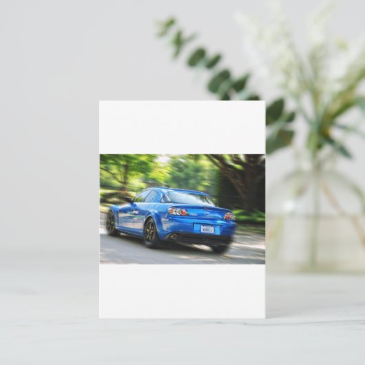 Mazda RX-7 ポストカード (スタンド正面)