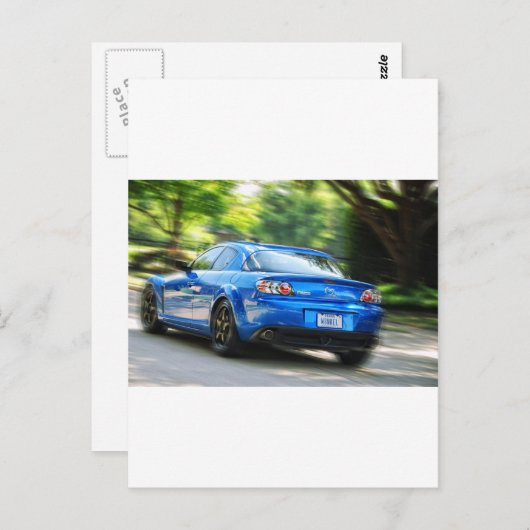 Mazda RX-7 ポストカード (正面/裏面)