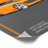 Mazda RX-7 FD3S 2-Rotor Specs ポスター (角)