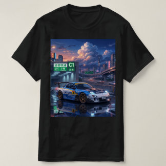 Mazda RX-7 FD ツーリングカー Tシャツ