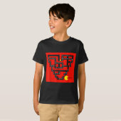 Maze Arcade Game Valentines Day Retro Gaming Gifts Tシャツ (正面フル)
