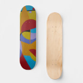 Maze on the Asphalt Skateboard スケートボード (正面)