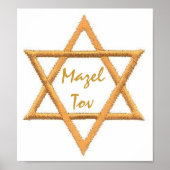 Mazel Tov/Star of David ポスター (正面)