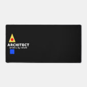 Mazipoodlesアーキテクト芸術的 デスクマット (正面)