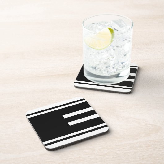 MAZIPOODLESストライプスパゲティ104122 コースター (右側)