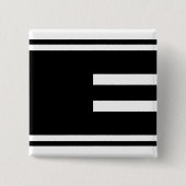 MAZIPOODLESストライプスパゲティ104122 缶バッジ (正面)